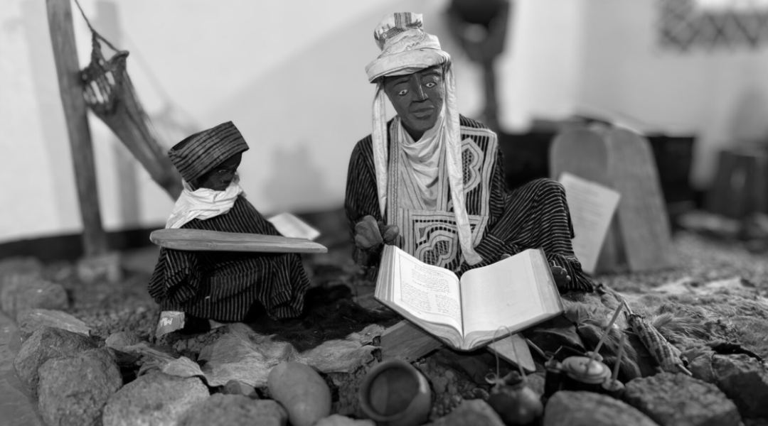 Espace Littéraire et spirituel _Musée du Foutah Djallon _Labé_Guinée_culture peulh noir et blanc